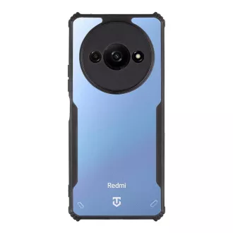 Tactical Quantum Stealth maska za Xiaomi Redmi A3 2024 prozirna/crna