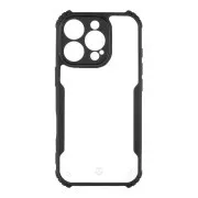 Tactical Quantum Stealth maska za Apple iPhone 16 Pro prozirna/crna