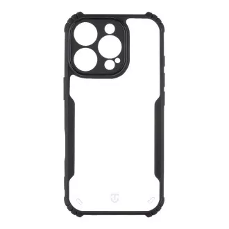 Tactical Quantum Stealth maska za Apple iPhone 16 Pro prozirna/crna
