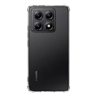 Taktička TPU Plyo maska za Xiaomi 14T prozirna