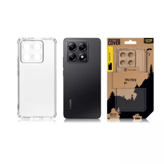 Taktička TPU Plyo maska za Xiaomi 14T prozirna
