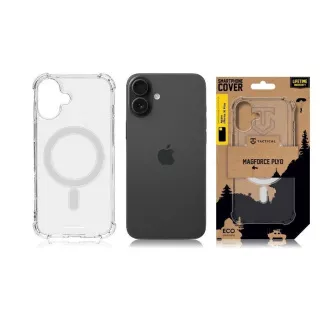 Taktička MagForce Plyo Case za Apple iPhone 16 Plus prozirna