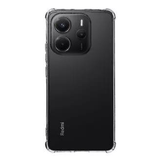 Taktička TPU Plyo maska za Xiaomi Redmi Note 14 4G prozirna