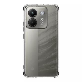 Taktička TPU Plyo maskica za Poco M7 Pro prozirna