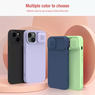 Nillkin CamShield Silky Magnetic Silicone Cover za Apple iPhone 14 crna Nillkin CamShield Silky Magnetic Silicone Cover za Apple iPhone 14 crna