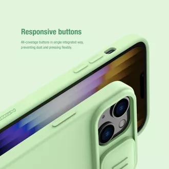 Nillkin CamShield Silky Magnetic Silicone Cover za Apple iPhone 14 crna Nillkin CamShield Silky Magnetic Silicone Cover za Apple iPhone 14 crna