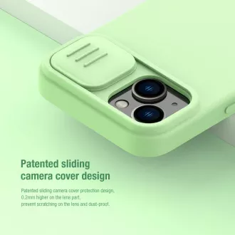 Nillkin CamShield Silky Magnetic Silicone Cover za Apple iPhone 14 crna Nillkin CamShield Silky Magnetic Silicone Cover za Apple iPhone 14 crna