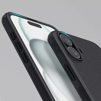 Nillkin Super Frosted PRO stražnja maska za Apple iPhone 16 crna