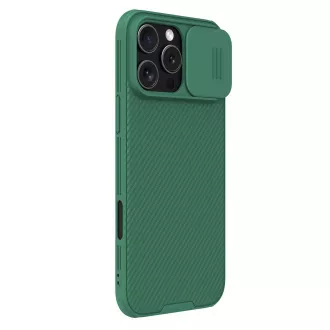 Magnetna stražnja maska Nillkin CamShield PRO za Apple iPhone 16 Pro Max tamno zelena Magnetna stražnja maska Nillkin CamShield PRO za Apple iPhone 16 Pro Max tamno zelena