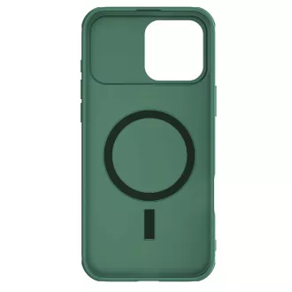 Magnetna stražnja maska Nillkin CamShield PRO za Apple iPhone 16 Pro Max tamno zelena Magnetna stražnja maska Nillkin CamShield PRO za Apple iPhone 16 Pro Max tamno zelena