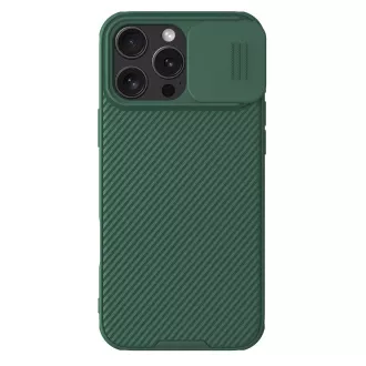 Nillkin CamShield PRO stražnja maska za Apple iPhone 16 Pro Max tamno zelena Nillkin CamShield PRO stražnja maska za Apple iPhone 16 Pro Max tamno zelena