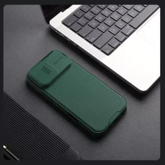 Nillkin CamShield PRO stražnja maska za Apple iPhone 16 Pro Max tamno zelena Nillkin CamShield PRO stražnja maska za Apple iPhone 16 Pro Max tamno zelena