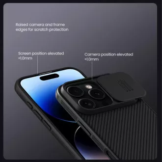 Stražnja maska Nillkin CamShield PRO za Apple iPhone 16 Pro Max Titanium Grey