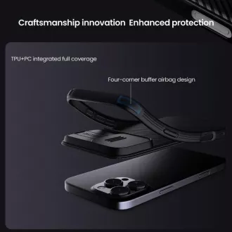 Stražnja maska Nillkin CamShield PRO za Apple iPhone 16 Pro Max Titanium Grey
