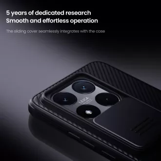 Stražnja maska Nillkin CamShield PRO za Xiaomi 14T crna Stražnja maska Nillkin CamShield PRO za Xiaomi 14T crna