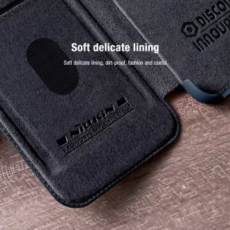 Nillkin Qin Book PRO maska za Samsung Galaxy A54 5G crna