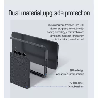 Nillkin Frosted PRO Magnetic Back Cover za Samsung Galaxy S23 crna