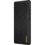 Nillkin Qin Book PRO maskica za Samsung Galaxy S25 Ultra crna