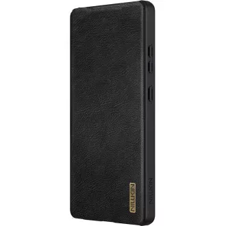Nillkin Qin Book PRO maskica za Samsung Galaxy S25 Ultra crna