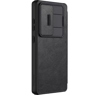 Nillkin Qin Book PRO maskica za Samsung Galaxy S25 Ultra crna