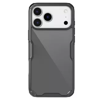 Nillkin Nature TPU PRO maskica za Apple iPhone 17 Pro prozirna crna