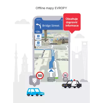 Sygic vaučer - Europa - Premium, Real View, Traffic, Lifetime