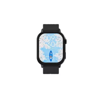 CARNEO Zephyr Ultra HR+/Crna/Elegantna narukvica/Crna