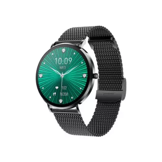 CARNEO Phoenix HR+ 2. generacije/41 mm/crna/Elegantna narukvica/crna