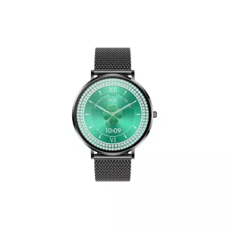 CARNEO Phoenix HR+ 2. generacije/41 mm/crna/Elegantna narukvica/crna