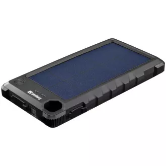 Sandberg Outdoor Solar Powerbank 10000 mAh, solarni punjač, crni