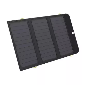 Sandberg solarni punjač 21W 2xUSB+USB-C, solarni punjač, crni - Rabljen