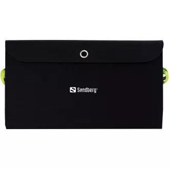 Sandberg solarni punjač 21W 2xUSB+USB-C, solarni punjač, crni - Rabljen