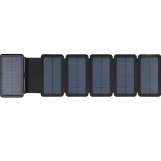 Sandberg solarni Powerbank 20000 sa 6 panela, solarni punjač, crni