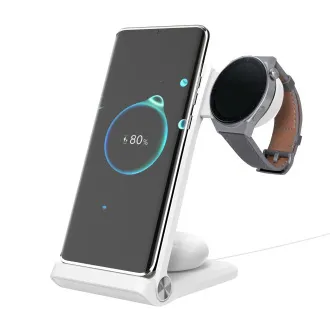 Nillkin PowerTrio 3u1 bežični punjač za Huawei Watch White - Rabljen