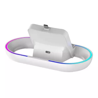 iPega P5P02 Charger Dock s RGB za Playstation Portal Remote Player Bijela