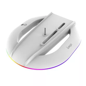 iPega P5S035SA vertikalni stalak (2xUSB-A s RGB za PS5 Slim/PS5 Pro bijeli iPega P5S035SA vertikalni stalak (2xUSB-A s RGB za PS5 Slim/PS5 Pro bijeli