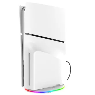iPega P5S035SA vertikalni stalak (2xUSB-A s RGB za PS5 Slim/PS5 Pro bijeli iPega P5S035SA vertikalni stalak (2xUSB-A s RGB za PS5 Slim/PS5 Pro bijeli