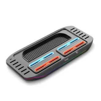 iPega SW2210 Višenamjenski RGB stalak za punjenje za Nintendo Switch 2 crne boje iPega SW2210 Višenamjenski RGB stalak za punjenje za Nintendo Switch 2 crne boje