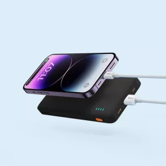 Baseus Airpow 20W brzo punjenje, prijenosna baterija 10000mAh, crna
