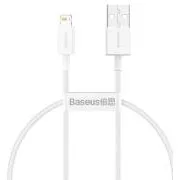 Baseus CALYS-02 Superior kabel za brzo punjenje Lightning 2.4A 0.25m bijeli