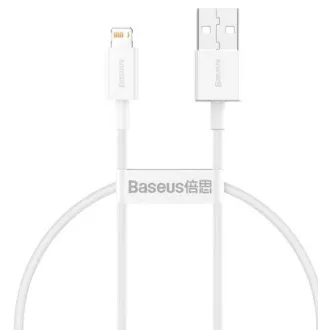 Baseus CALYS-02 Superior kabel za brzo punjenje Lightning 2.4A 0.25m bijeli