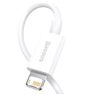 Baseus CALYS-02 Superior kabel za brzo punjenje Lightning 2.4A 0.25m bijeli