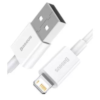 Baseus CALYS-02 Superior kabel za brzo punjenje Lightning 2.4A 0.25m bijeli