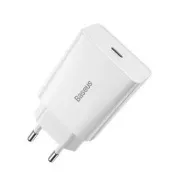 Baseus CCFS-SN02 Speed Mini USB-C punjač 20W bijeli