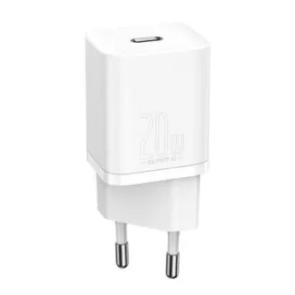 Baseus CCSUP-B02 Super Si brzi punjač USB-C 20W bijeli