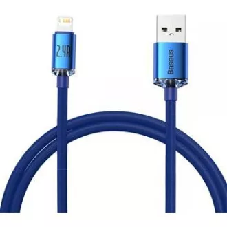 Baseus CAJY000003 Crystal Shine Series podatkovni kabel USB - Lightning 20W 1,2m plava