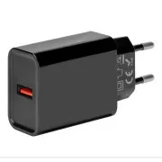 PAKIRANJE: ME putni punjač USB-A 18W crni