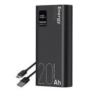 PAKIRANJE: ME EnergyPulse Powerbank 20000mAh 22.5W Black