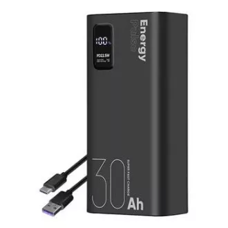 PAKIRANJE: ME EnergyPulse Powerbank 30000mAh 22.5W Black PAKIRANJE: ME EnergyPulse Powerbank 30000mAh 22.5W Black