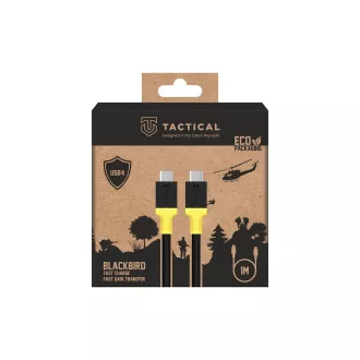 Taktički BlackBird kabel USB4 1m crno/žuti